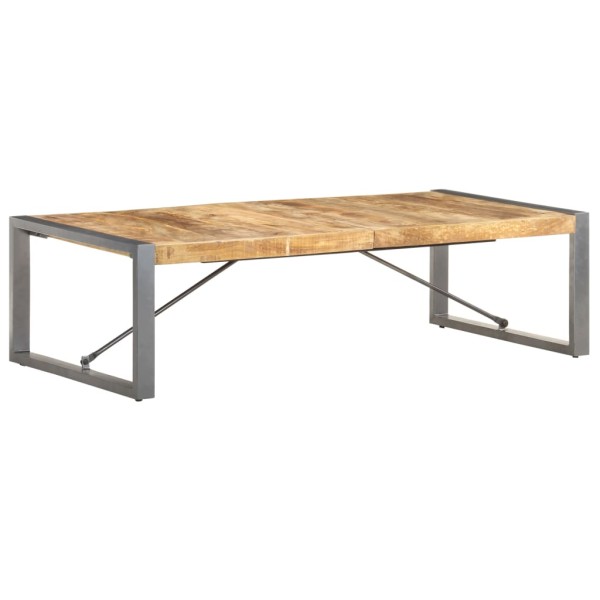 Coffee table, 140x70x40cm, untreated mango wood