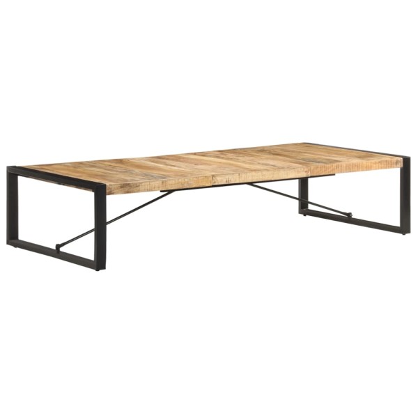 Coffee table, 180x90x40cm, untreated mango wood