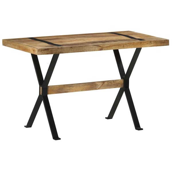 Dining table, 120x60x76cm, untreated mango wood