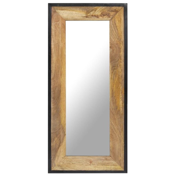 Mirror, 110x50cm, solid mango wood