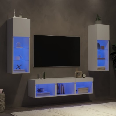 Wall TV section with LED, 5...