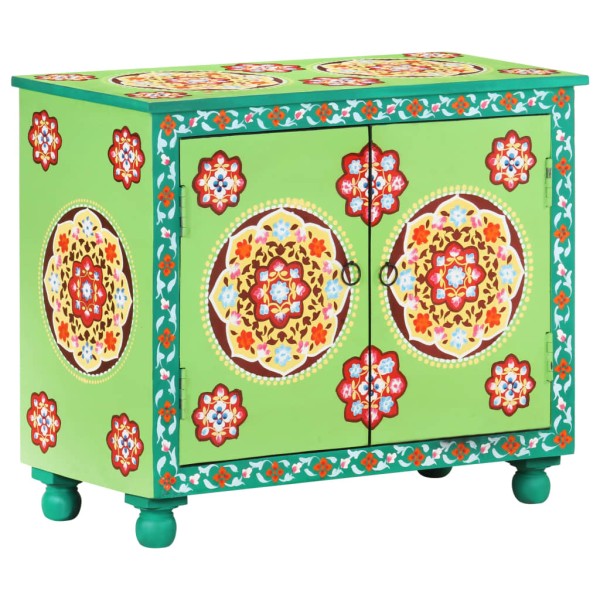 Side cabinet, various colors, 70x35x60cm, solid mango