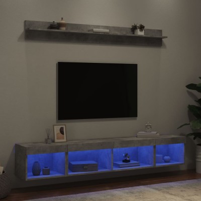Wall TV section with LED, 5...