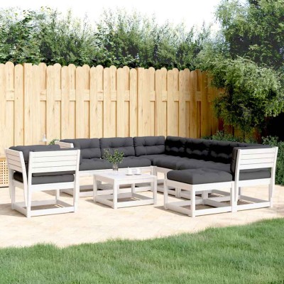 Garden set with cushions, 8...