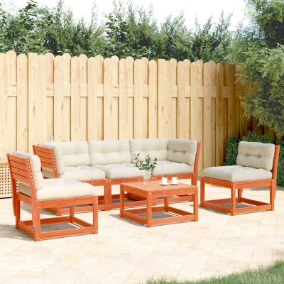Garden set with cushions, 5...