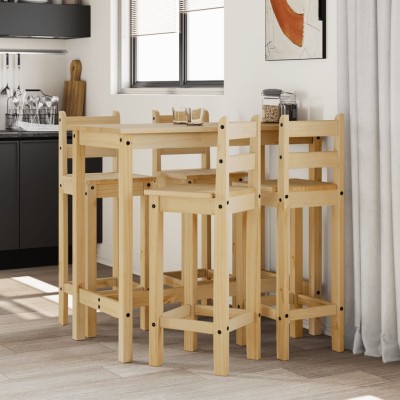 Bar furniture set, 5 parts,...