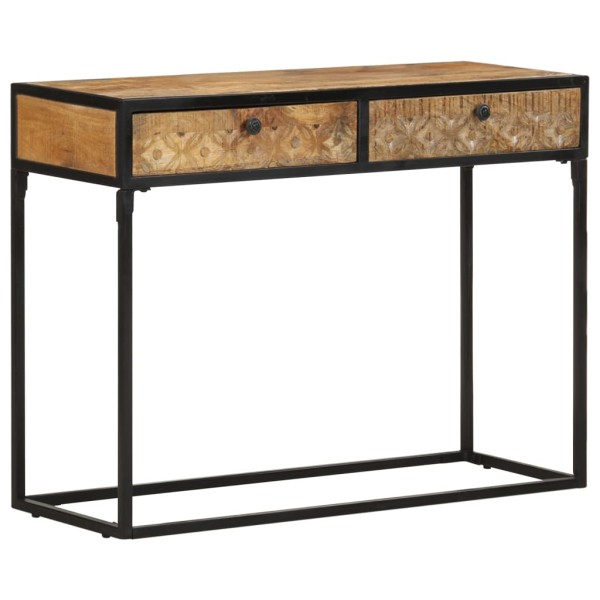 Console table, 100x35x75cm, solid mango wood
