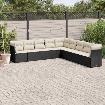 Garden set with cushions, 9...