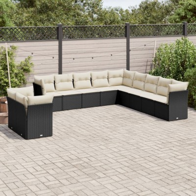 Garden set with cushions,...