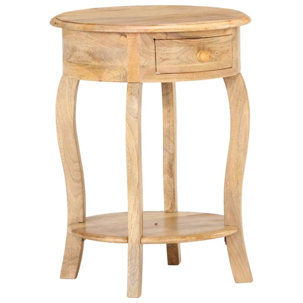 Side table, 37x37x61cm, solid mango wood