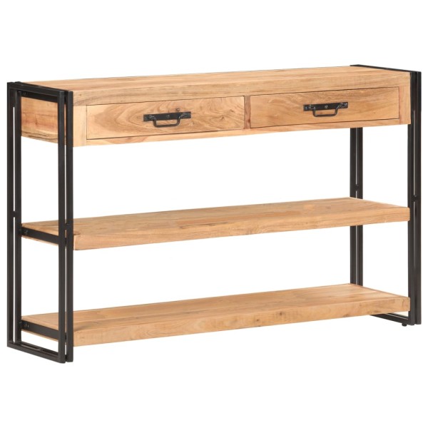Side cabinet, 120x30x75cm, solid acacia wood