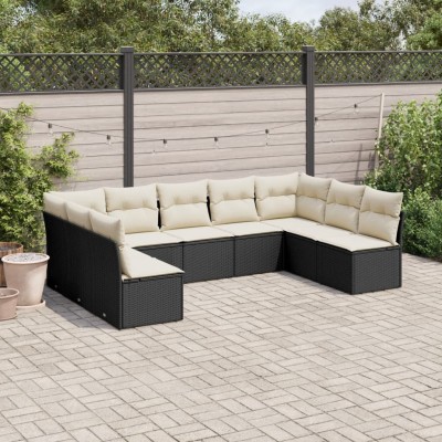 Garden set with cushions, 9...