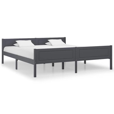 Bed frame, gray, 180x200cm,...