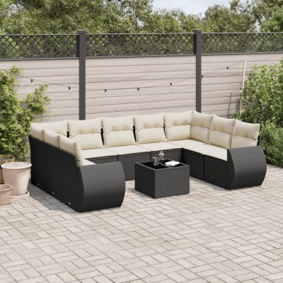 Garden set with cushions,...