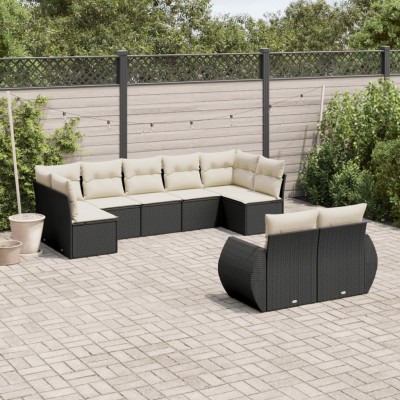 Garden set with cushions, 9...