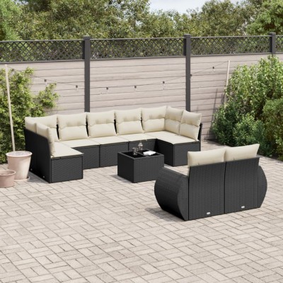 Garden set with cushions,...