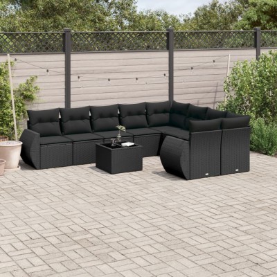 Garden set with cushions,...