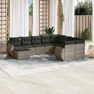 Garden set with cushions,...