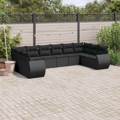 Garden set with cushions,...