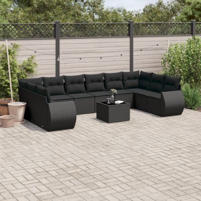 Garden set with cushions,...