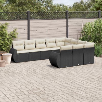 Garden set with cushions,...