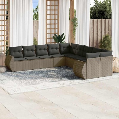 Garden set with cushions,...