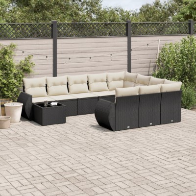 Garden set with cushions,...