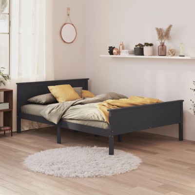 Bed frame, gray, 160x200cm,...