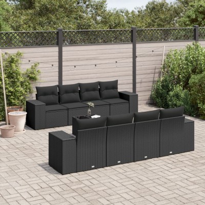 Garden set with cushions, 9...