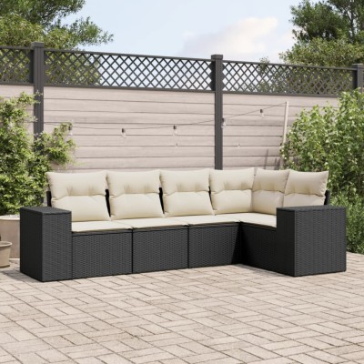 Garden set with cushions, 5...