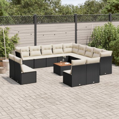 Garden set with cushions,...