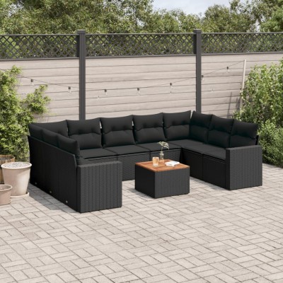 Garden set with cushions,...
