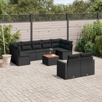 Garden set with cushions,...