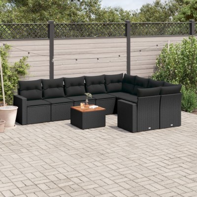 Garden set with cushions,...