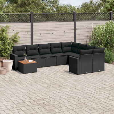 Garden set with cushions,...