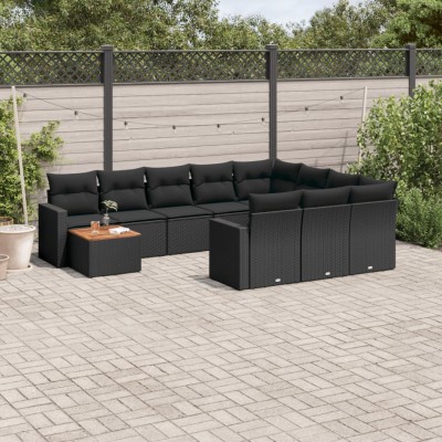 Garden set with cushions,...