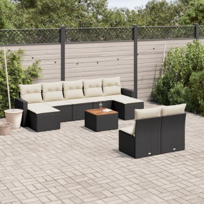 Garden set with cushions,...