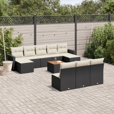 Garden set with cushions,...