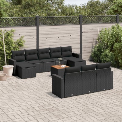 Garden set with cushions,...