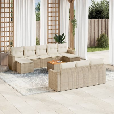 Garden set with cushions,...