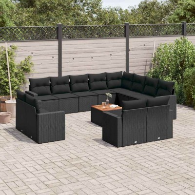 Sofa set with cushions, 13...