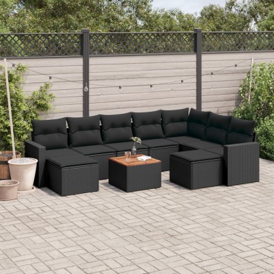 Garden set with cushions,...