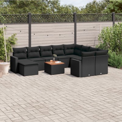 Garden set with cushions,...
