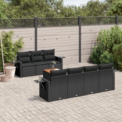 Sofa set with cushions, 8...