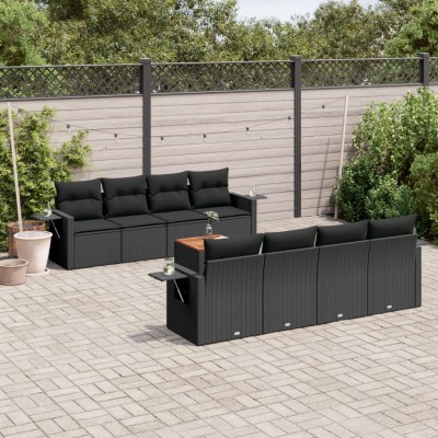 Garden set with cushions, 9...