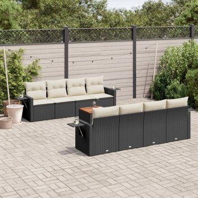 Garden set with cushions, 9...