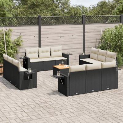 Sofa set with cushions, 13...