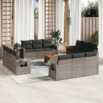 Garden set with cushions,...