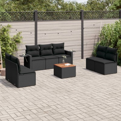 Sofa set with cushions, 8...