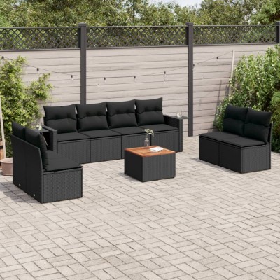 Garden set with cushions, 9...